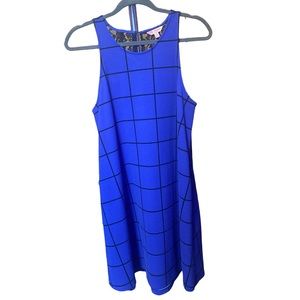 Blue and black Juniors dress
